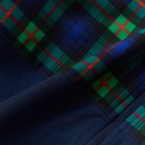 TARTAN STOW AWAY JACKET ZOOM