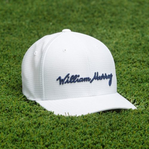 WMG Hats PlayersWhite Mens LayFlat Front Turf