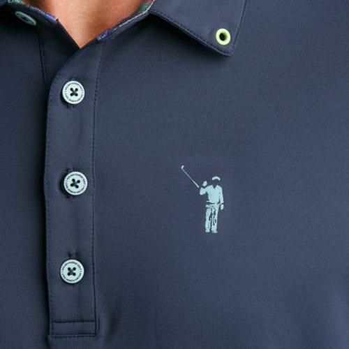 WMG Polo MurrayClassic Navy Mens On Figure Zoom Studio