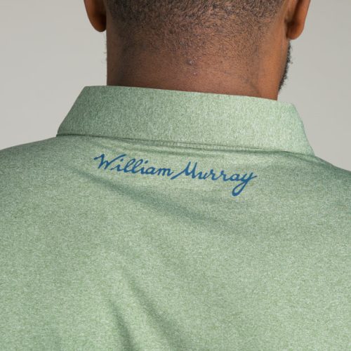 WMG Polo MurrayClassic Olive Mens On Figure BackZoom Studio