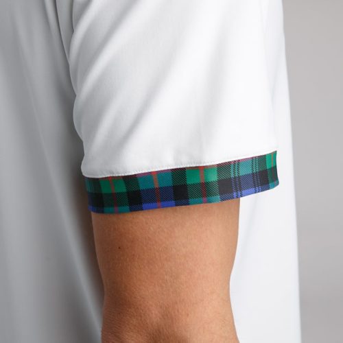 WMG Polo MurrayClassic White Mens On Figure SleeveDetail Studio