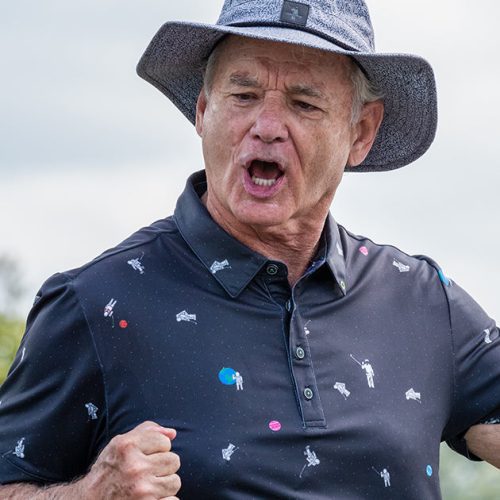 WMG Polo TheRightStuff Black Mens Lifestyle BillMurray Solo2