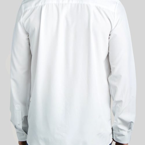 WilliamMurrayGolf Mens LSButtonDown MurrayClassic 001 163 002 White On Figure Back