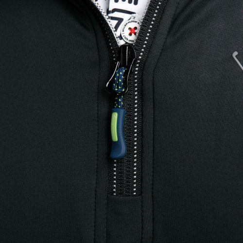 WilliamMurrayGolf Mens Outerwear ChipShotPullover 001 129 003 Black On Figure Detail