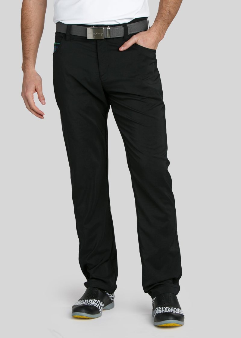 WilliamMurrayGolf Mens Pants MurrayClassic 001 169 014 Black On Figure Front 5426e990 9102 4f99 9605 3e4a2b8a01db