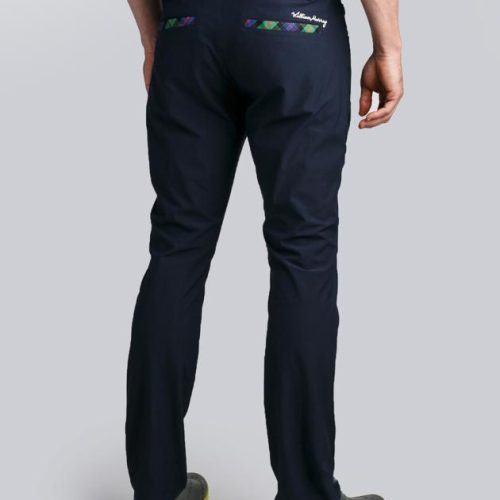 WilliamMurrayGolf Mens Pants MurrayClassic 001 169 014 Navy On Figure Back