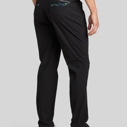 WilliamMurrayGolf Mens Pants MurrayPerformance 001 169 084 Black On Figure Back