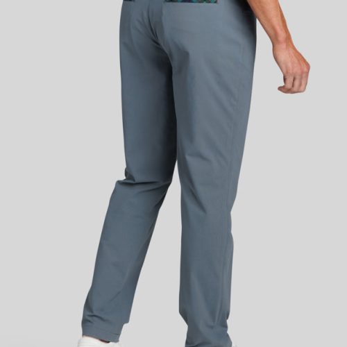 WilliamMurrayGolf Mens Pants MurrayPerformance 001 169 084 Slate On Figure Back