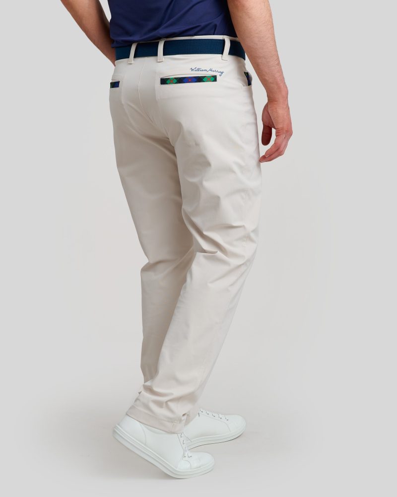 WilliamMurrayGolf Mens Pants MurrayPerformance 001 169 084 Stone On Figure Back