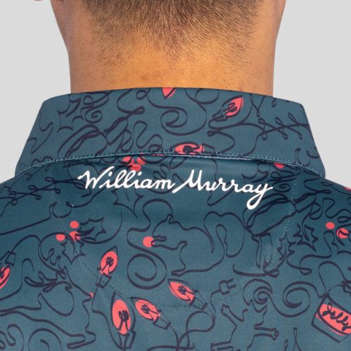 WilliamMurrayGolf Mens Polo 25 000Bulbs 348 101 003 DeepIndigo On Figure Script