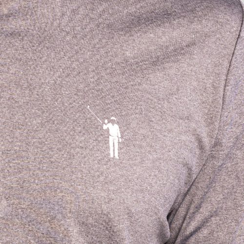 WilliamMurrayGolf Mens Polo LongSleeve 001 108 001 Charcoal On Figure Icon