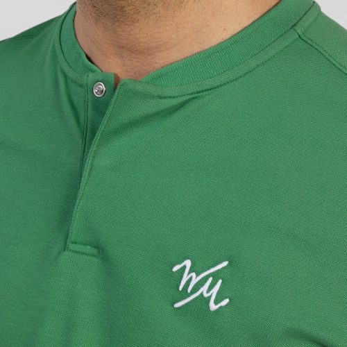 WilliamMurrayGolf Mens Polo TempoBand 001 237 179 Green On Figure Logo