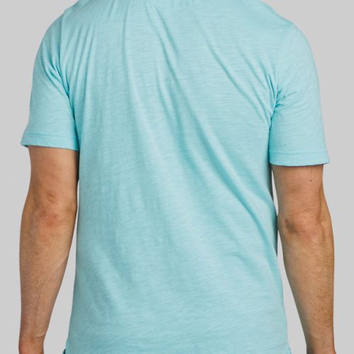 WilliamMurrayGolf Mens Polo WMCornerPocket 001 101 185 Seafoam On Figure Back