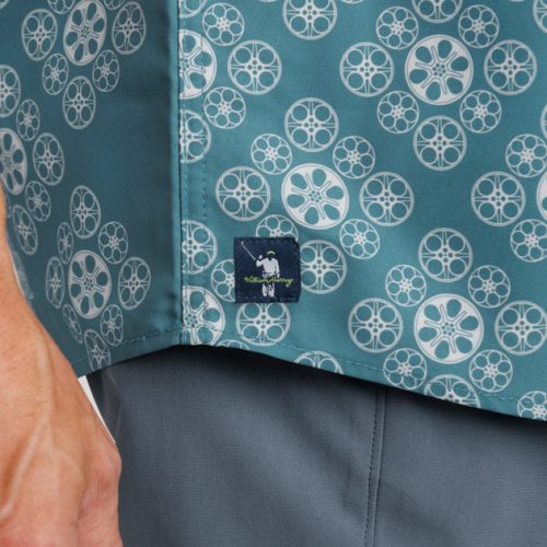 WilliamMurrayGolf Mens SSButtonDown KeepingItReal 285 162 092 Teal On Figure Icon