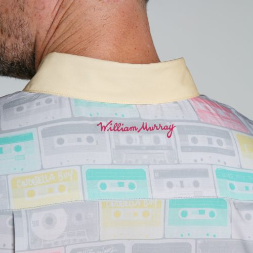 WilliamMurrayGolf Mens SSButtonDown PartyMix 267 162 088 Multi On Figure Script