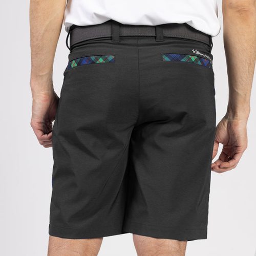 WilliamMurrayGolf Mens Shorts MurrayClassicShorts 001 168 108 Black On Figure Back