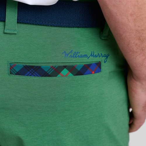 WilliamMurrayGolf Mens Shorts MurrayClassicShorts 001 245 108 Green On Figure Script