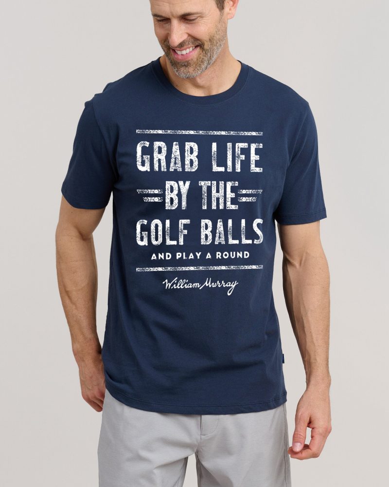 WilliamMurrayGolf Mens T Shirt GrabLife 737 246 191 Navy On Figure Front Full