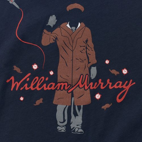 WilliamMurrayGolf Mens T Shirt GroundhogZFG 734 246 191 Navy On Figure Zoom