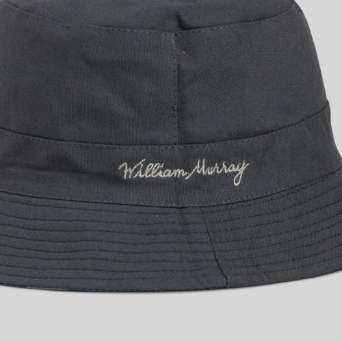 WilliamMurrayGolf Unisex Hat CamoCarlBucket 003 222 096 Black Lay Flat Script