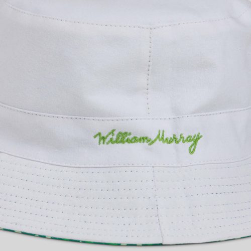 WilliamMurrayGolf Unisex Hat KnottyByNature 256 222 096 Green Lay Flat Script