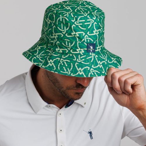 WilliamMurrayGolf Unisex Hat KnottyByNature 256 222 096 Green On Model Front