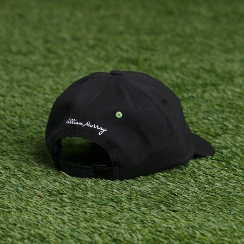 WilliamMurrayGolf Unisex Hat NineIronDad 001 112 028 Black LayFlat Back