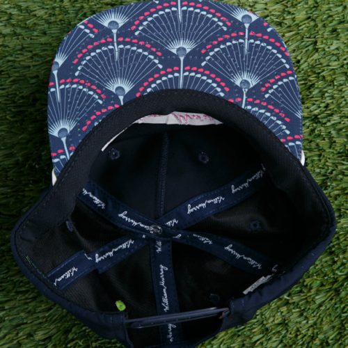 WilliamMurrayGolf Unisex Hat PuttinOnTheRitzNoonan 175 187 036 Navy LayFlat Inside Tape