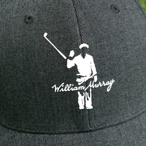 WilliamMurrayGolf Unisex Hat ZFGBlumeHat2.0 195 111 050 Charcoal LayFlat FrontZoom Turf