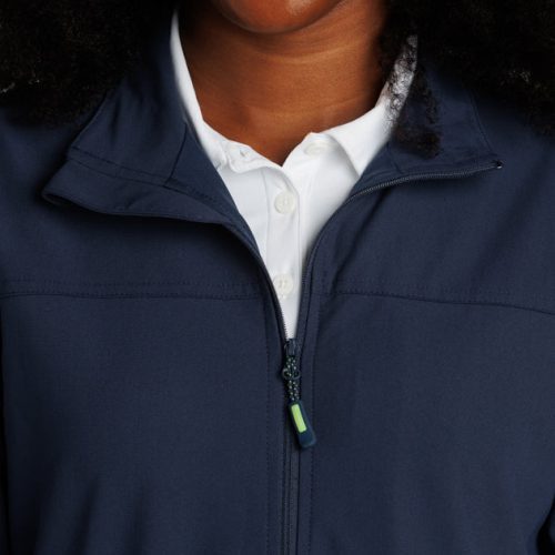 WilliamMurrayGolf Womens Outerwear MurrayClassicWedgeJacket 001 808 084 Navy On Figure Chest