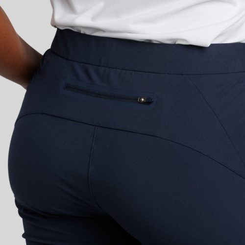 WilliamMurrayGolf Womens Pants MurrayClassicPitchin 001 810 084 Navy On Figure BackPocket