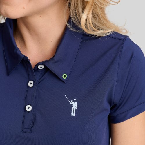 WilliamMurrayGolf Womens Polo MurrayClassic 001 800 103 Navy On Figure Icon