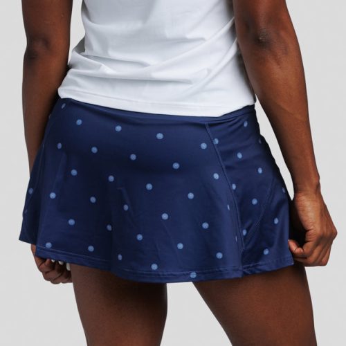 WilliamMurrayGolf Womens Skirt DivotDotsKerry 093 805 103 Navy On Figure Back