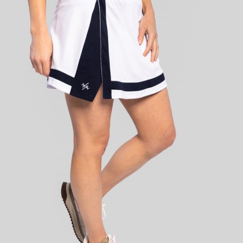 WilliamMurrayGolf Womens Skirt MargoPique 001 821 179 White On Figure WM Panel