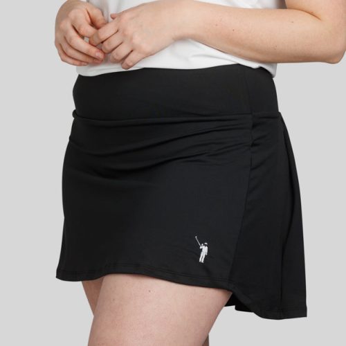 WilliamMurrayGolf Womens Skirt MurrayClassicLouise 001 806 003 Black On Figure Front