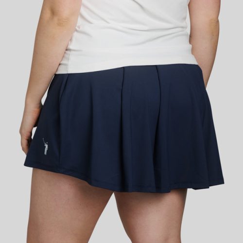 WilliamMurrayGolf Womens Skirt MurrayClassicLouise 001 806 003 Navy On Figure Back