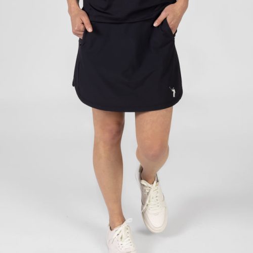 WilliamMurrayGolf Womens Skirt MurrayClassicSpinner 001 823 094 Black On Figure Front