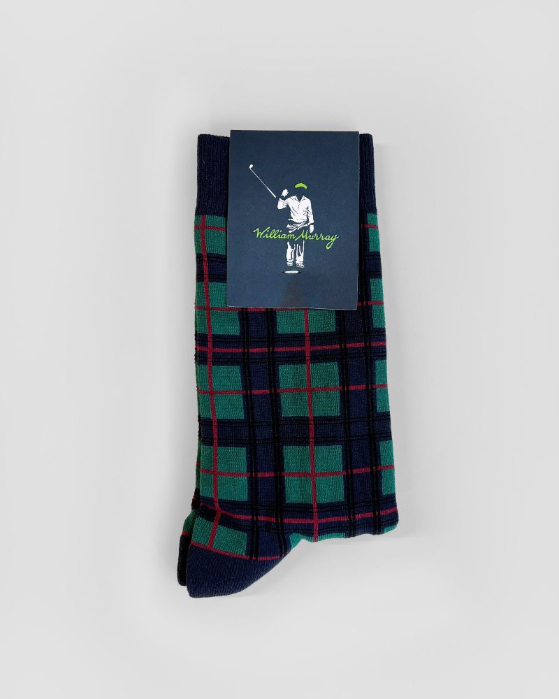 tartan sock front